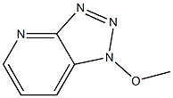 1H-1,2,3-Triazolo[4,5-b]pyridine,1-methoxy-(9CI) Struktur