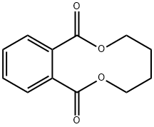 2,7-Benzodioxecin-1,8-dione,3,4,5,6-tetrahydro-(9CI) Struktur