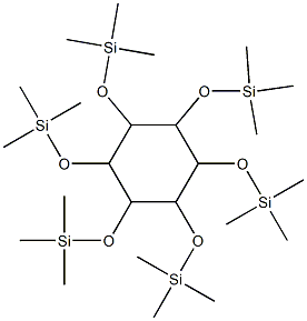 1-O,2-O,3-O,4-O,5-O,6-O-Hexakis(trimethylsilyl)-D-chiro-inositol Struktur