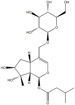 [(1S)-1,4aα,5,6,7,7aα-Hexahydro-6α,7β-dihydroxy-7-methyl-1α-(3-methyl-1-oxobutoxy)cyclopenta[c]pyran-4-yl]methyl β-D-glucopyranoside