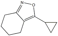 2,1-Benzisoxazole,3-cyclopropyl-4,5,6,7-tetrahydro-(8CI) Struktur