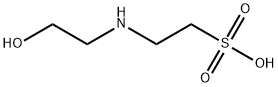 N-(2-Hydroxyethylamino)-ethanesulfonic acid Struktur