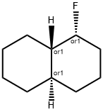 Naphthalene, 1-fluorodecahydro-, (1R,4aR,8aS)-rel- (9CI) Struktur