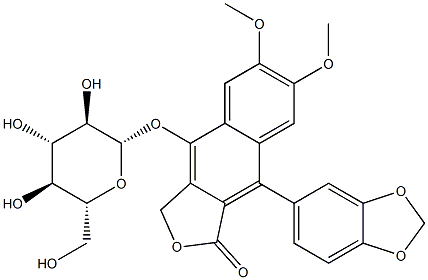 山荷葉素 O-葡萄糖苷, 30021-77-3, 結(jié)構(gòu)式