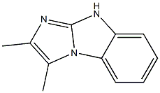 1H-Imidazo[1,2-a]benzimidazole,1,2-dimethyl-(9CI) Struktur