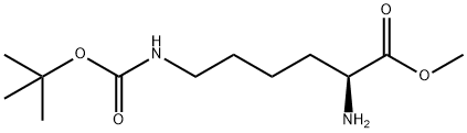H-LYS(BOC)OME Struktur