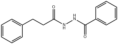 N'-(3-phenylpropanoyl)benzohydrazide Struktur