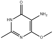 4(1H)-Pyrimidinone,5-amino-6-methoxy-2-methyl-(9CI) Struktur