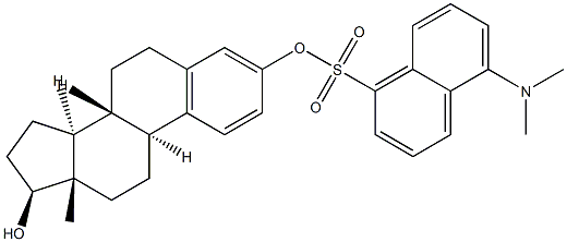 estradiol-3-dansylate Struktur