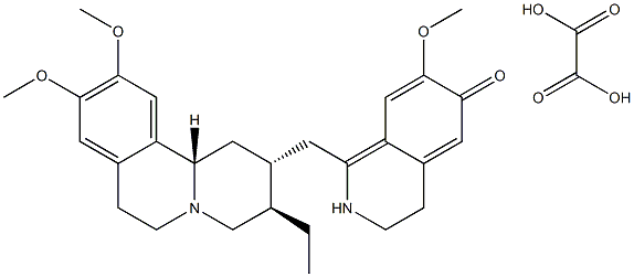 psychotrine dihydrogen oxalate Struktur