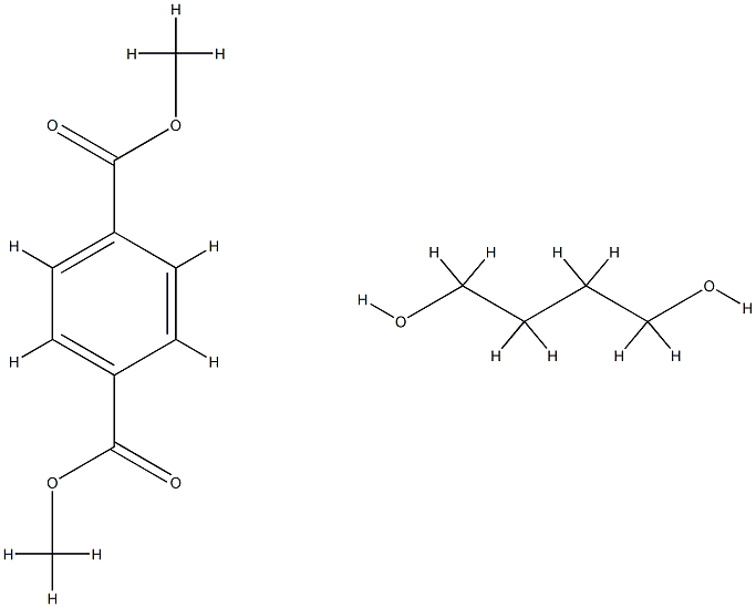 POLY(1,4-BUTYLENE TEREPHTHALATE) Struktur