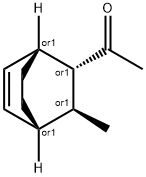 Ethanone, 1-[(1R,2R,3S,4S)-3-methylbicyclo[2.2.2]oct-5-en-2-yl]-, rel- (9CI) Struktur