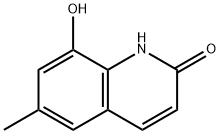 2(1H)-Quinolinone,8-hydroxy-6-methyl-(9CI) Struktur