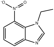 1H-Benzimidazole,1-ethyl-7-nitro-(9CI) Struktur