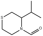 4-Thiomorpholinecarboxaldehyde,3-(1-methylethyl)-(9CI) Struktur