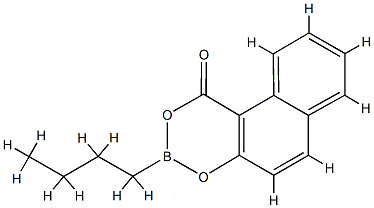 3-Butyl-1H-naphtho[2,1-d][1,3,2]dioxaborin-1-one Struktur