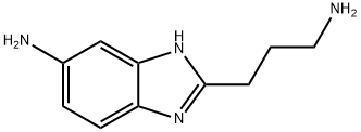 1H-Benzimidazole-2-propanamine,5-amino-(9CI) Struktur