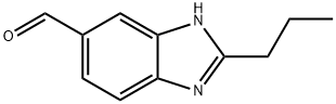 1H-Benzimidazole-5-carboxaldehyde,2-propyl-(9CI) Struktur