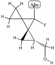 Dispiro[2.0.2.1]heptane-1-methanol, 7,7-difluoro-, (1R,3R)-rel- (9CI) Struktur