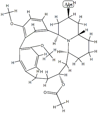 (12R)-Lythrancane-8α,12-diol 12-acetate Struktur