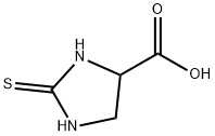 4-Imidazolidinecarboxylicacid,2-thioxo-(9CI) Struktur