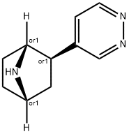 7-Azabicyclo[2.2.1]heptane,2-(4-pyridazinyl)-,(1R,2R,4S)-rel-(9CI) Struktur