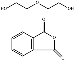 Diethylene glycol phthalic anhydride polymer Struktur