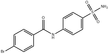 4-bromo-N-(4-sulfamoylphenyl)benzamide Struktur