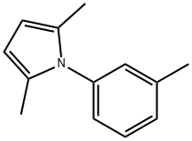 2,5-dimethyl-1-(3-methylphenyl)-1H-pyrrole Struktur