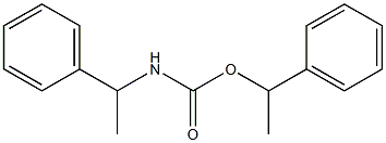 (α-Methylbenzyl)carbamic acid α-methylbenzyl ester Struktur