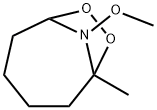 7,8-Dioxa-9-azabicyclo[4.2.1]nonane,9-methoxy-1-methyl-(9CI) Struktur