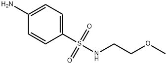 4-氨基-N-(2-甲氧基乙基)苯磺酰胺, 328062-38-0, 結(jié)構(gòu)式