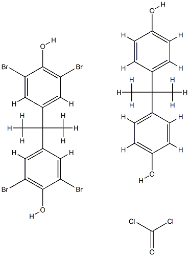 Carbonic dichloride, polymer with 4,4-(1-methylethylidene)bis2,6-dibromophenol and 4,4-(1-methylethylidene)bisphenol