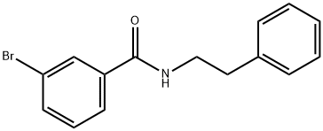 3-bromo-N-(2-phenylethyl)benzamide Struktur