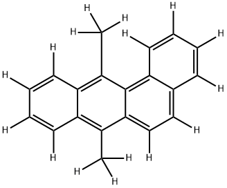 7,12-Di(2H3)methyl-[1,2,3,4,5,6,8,9,10,11-2H10]benz[a]anthracene Struktur