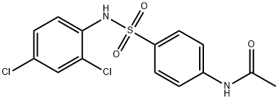 4-(2,4-Dichlorophenylsulfamoyl)acetanilide, 97% Struktur