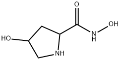 2-Pyrrolidinecarboxamide,N,4-dihydroxy-(9CI) Struktur