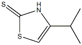 2(3H)-Thiazolethione,4-(1-methylethyl)-(9CI) Struktur