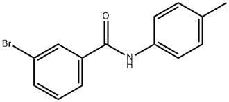 3-bromo-N-(4-methylphenyl)benzamide Struktur