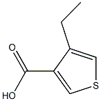 3-Thiophenecarboxylicacid,4-ethyl-(9CI) Struktur