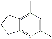 5H-Cyclopenta[b]pyridine,6,7-dihydro-2,4-dimethyl-(9CI) Struktur