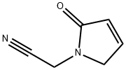 1H-Pyrrole-1-acetonitrile,2,5-dihydro-2-oxo-(9CI) Struktur