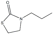 2-Thiazolidinone,3-propyl-(9CI) Struktur