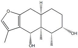 Furanofukinol Struktur