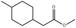 methyl 2-(4-methylcyclohexyl)acetate Struktur