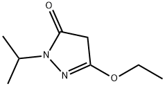 3H-Pyrazol-3-one,5-ethoxy-2,4-dihydro-2-(1-methylethyl)-(9CI) Struktur