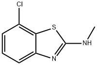 2-Benzothiazolamine,7-chloro-N-methyl-(9CI) Struktur