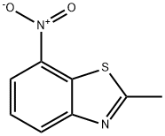 Benzothiazole, 2-methyl-7-nitro- (6CI,7CI,8CI,9CI) Struktur