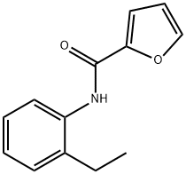 2-Furancarboxamide,N-(2-ethylphenyl)-(9CI) Struktur