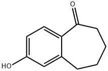 2-hydroxy-6,7,8,9-tetrahydro-5H-benzo[7]annulen-5-one Struktur